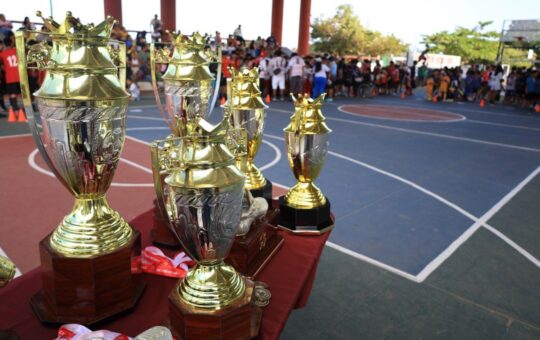 Premiación de Torneo de la Liga Inter Regiones categoría infantil y juvenil